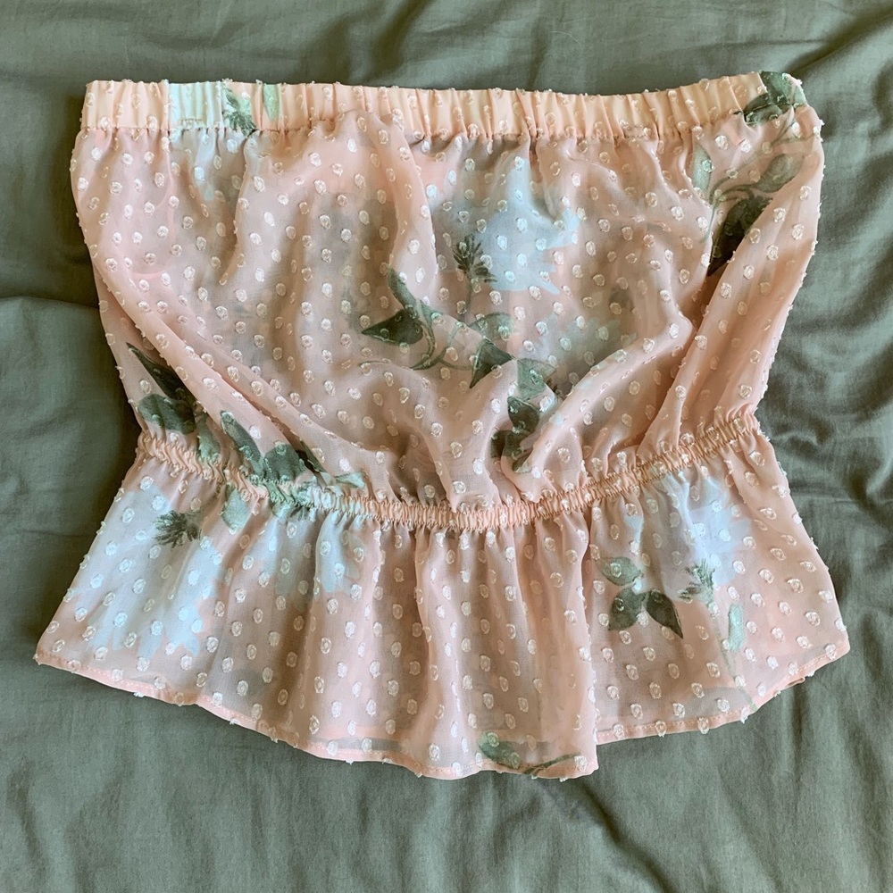 BNWT Sheer Crop Top